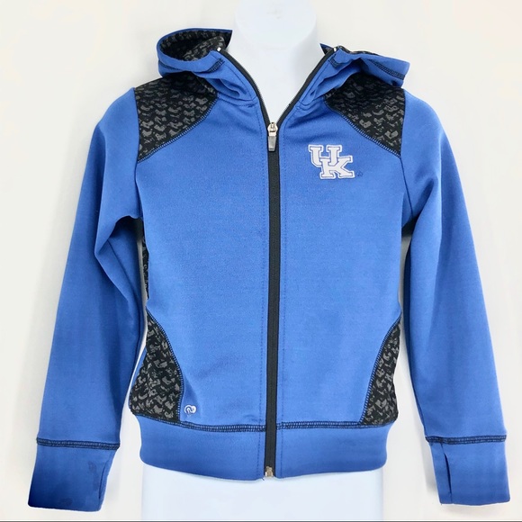 Girlās 7/8 Kentucky zip up hoodie - Picture 1 of 4